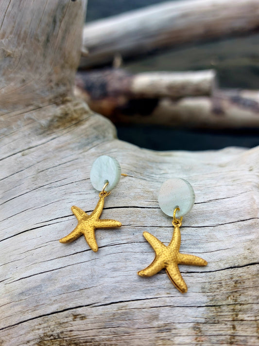 Beach Daze - Starfish Earrings